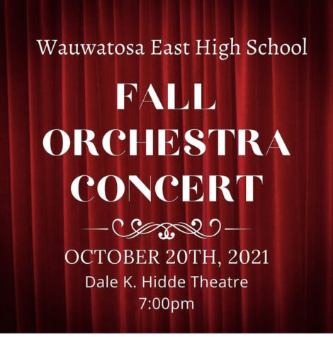 Wauwatosa East Orchestra Performs Fall Concert