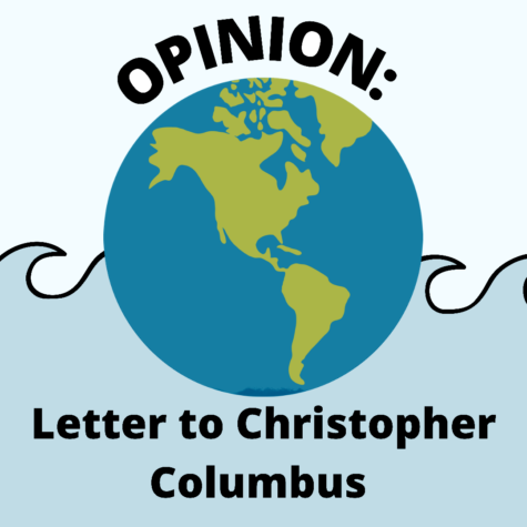 Graphic created by Eve Lazarski for the opinion piece, A Letter to Christopher Columbus.