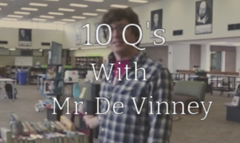 10 Questions with Mr. De Vinney