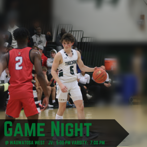 Navigation to Story: GAME DAY: Boys Basketball vs. Brookfield Central 12/20 at 7:00 PM at Wauwatosa West