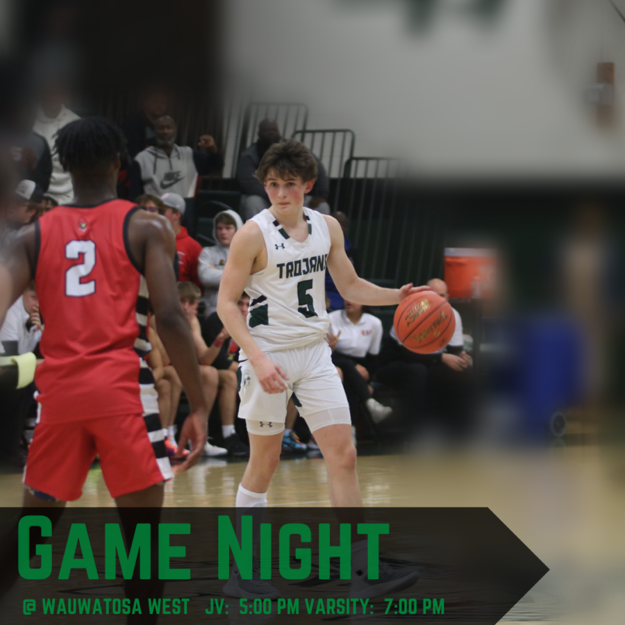 GAME DAY: Boys Basketball vs. Brookfield Central 12/20 at 7:00 PM at Wauwatosa West