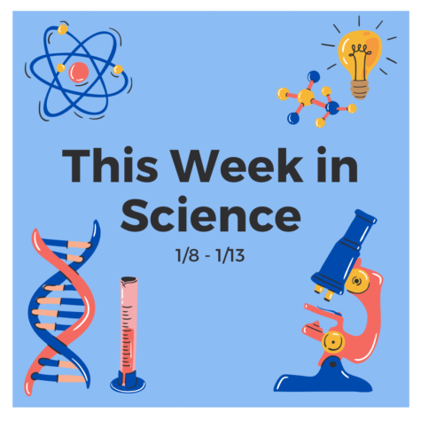 This Week in Science: 1/8 - 1/13