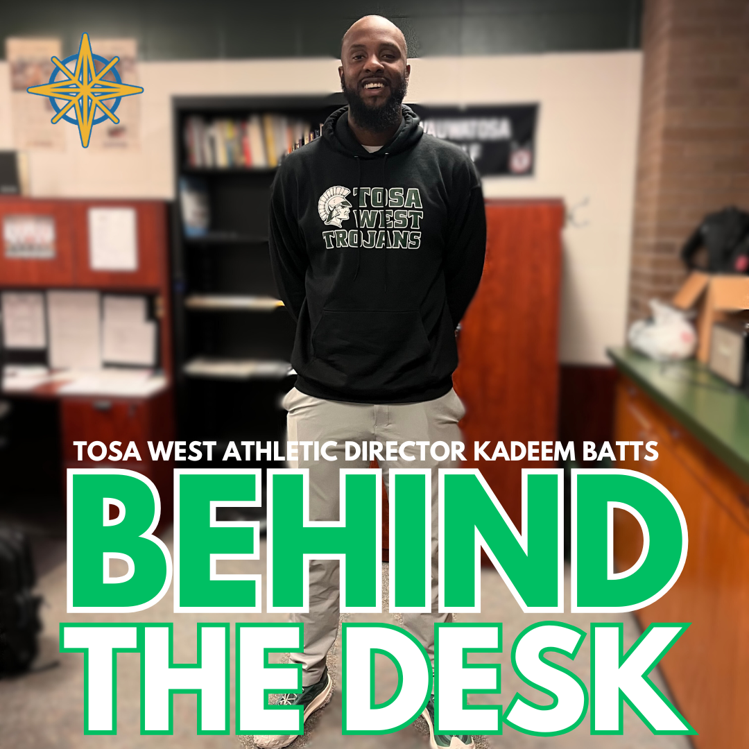 BEHIND THE DESK: Tosa West Athletic Director Kadeem Batts