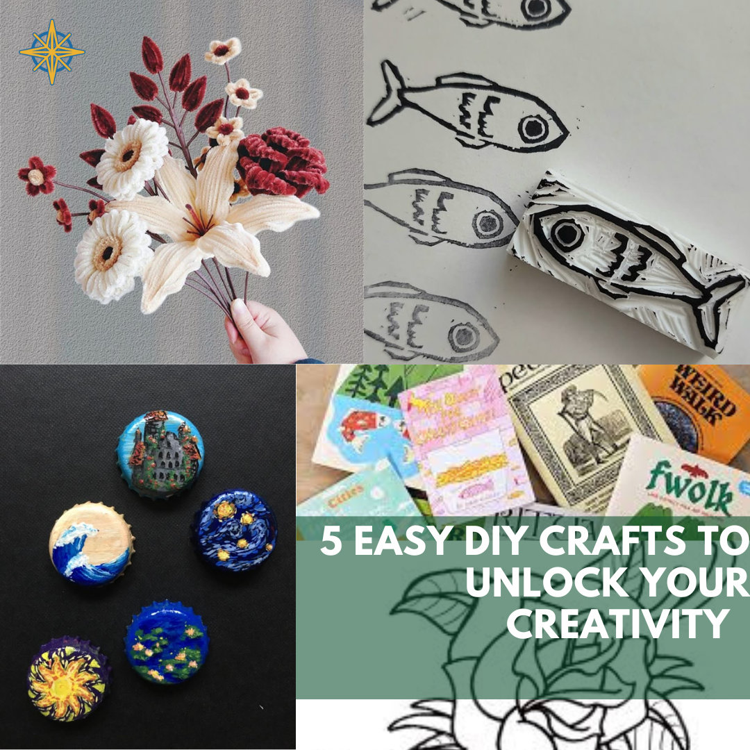 5 Easy DIY Crafts to Unlock Your Creativity