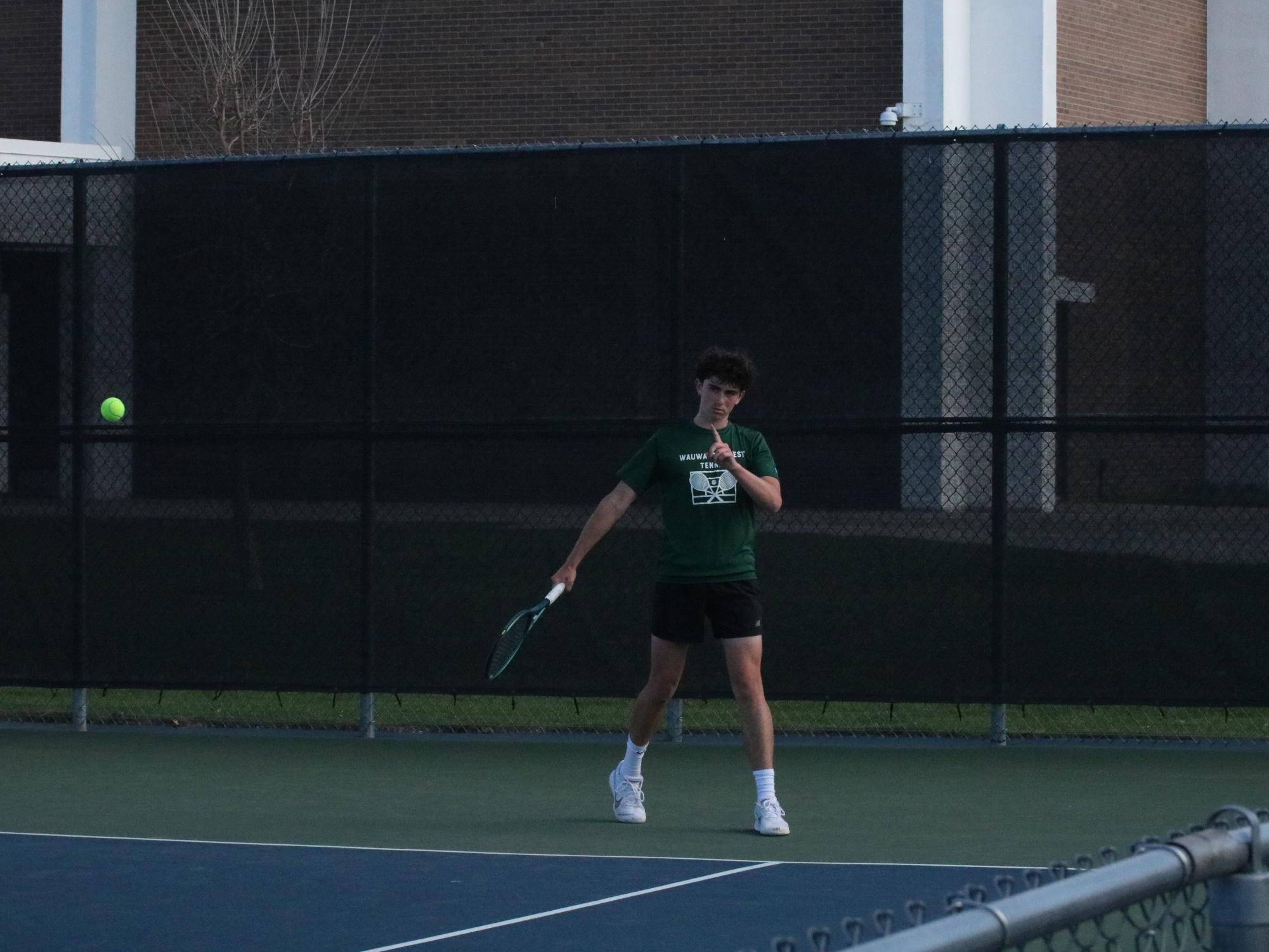4/29/2025 Wauwatosa West vs. Pewaukee Boys Tennis Photo Gallery