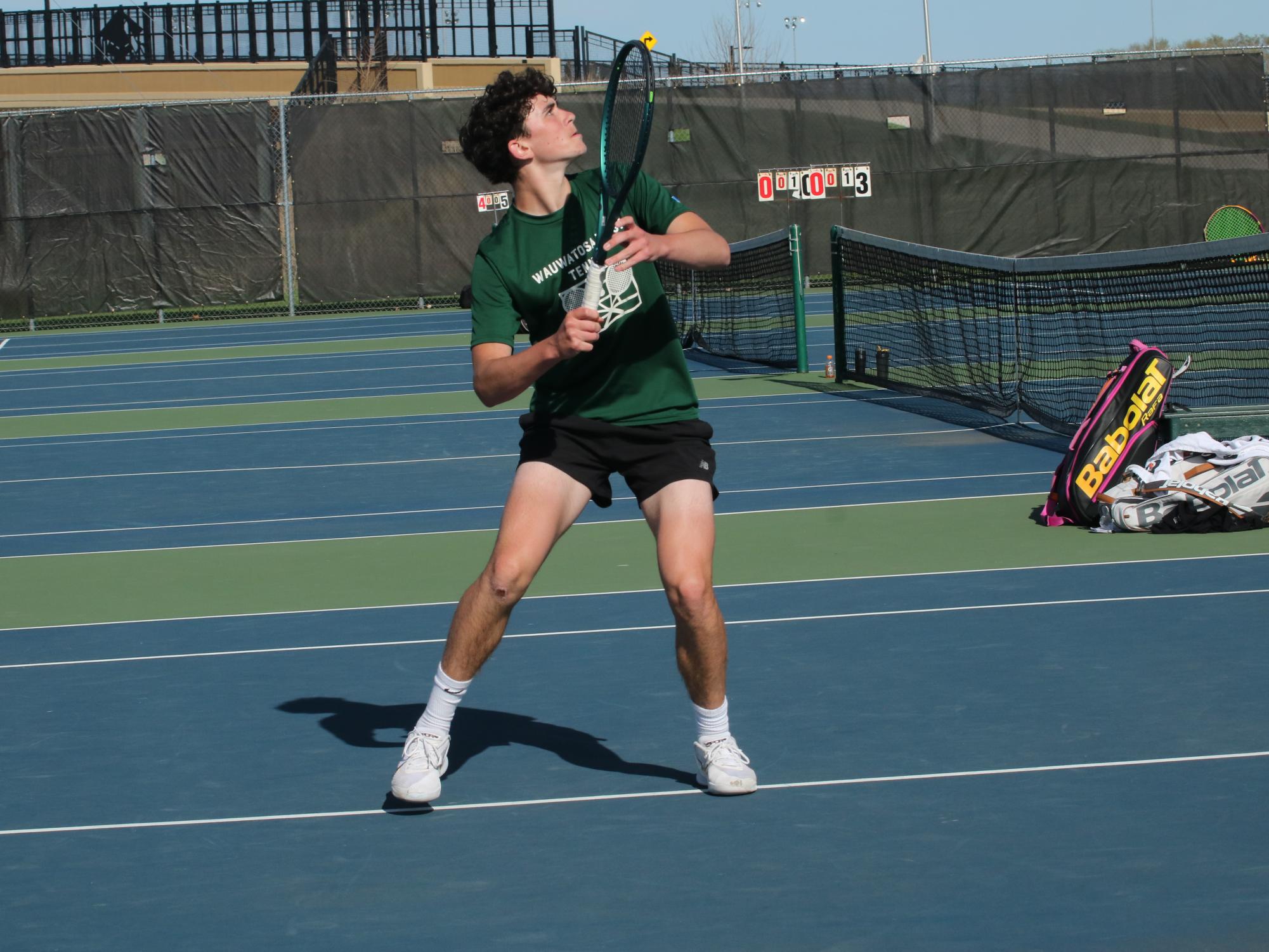 4/29/2025 Wauwatosa West vs. Pewaukee Boys Tennis Photo Gallery