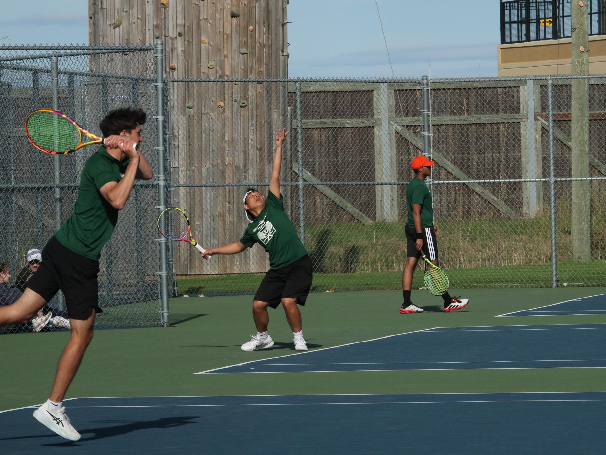 4/29/2025 Wauwatosa West vs. Pewaukee Boys Tennis Photo Gallery