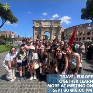 Wauwatosa West World Travelers Club Hosts Meeting for 2027 Europe Trip to Spain, Greece, Italy, France, and Switzerland