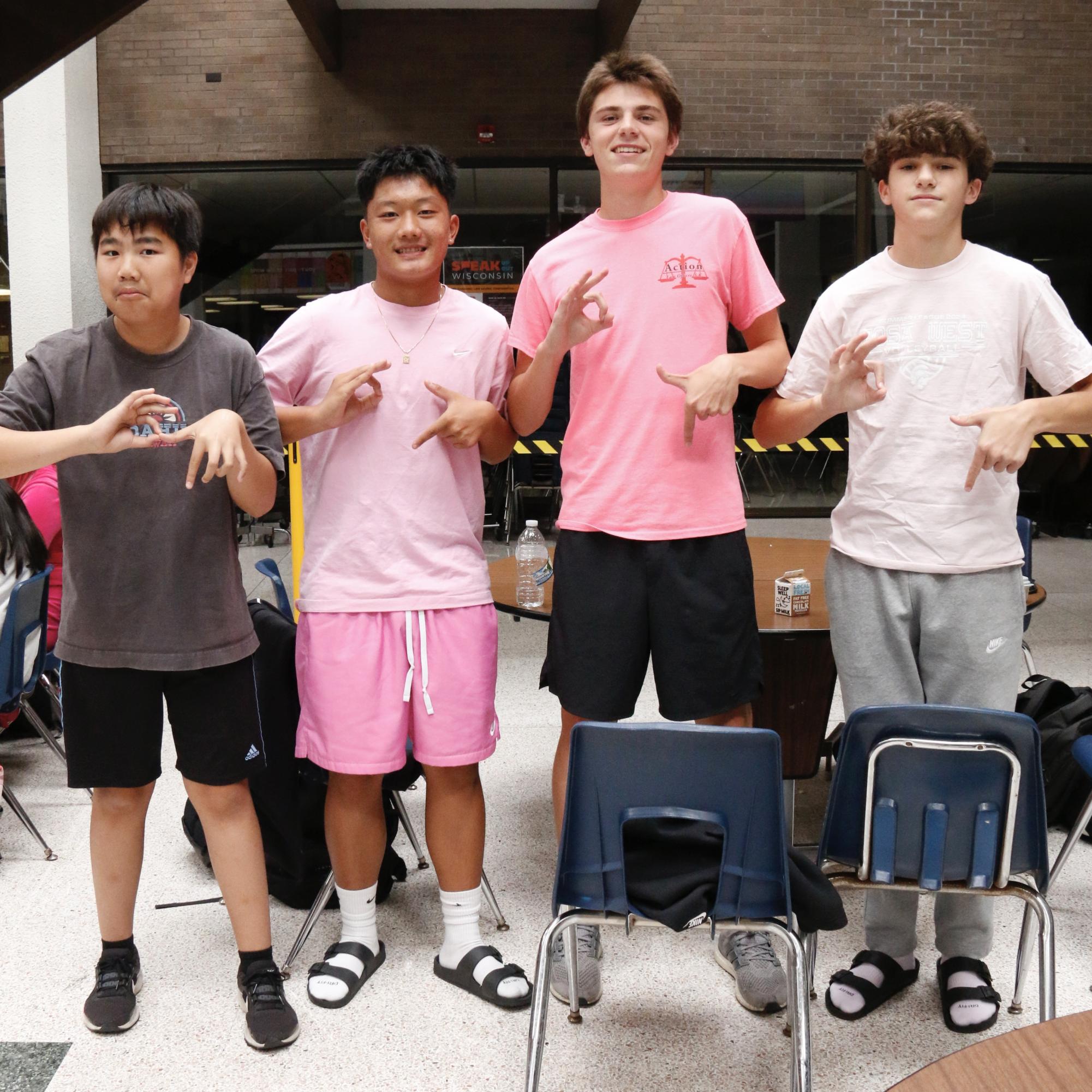 Pink Out Spirit and Dodgeball Hype Highlight Tosa West Homecoming Week