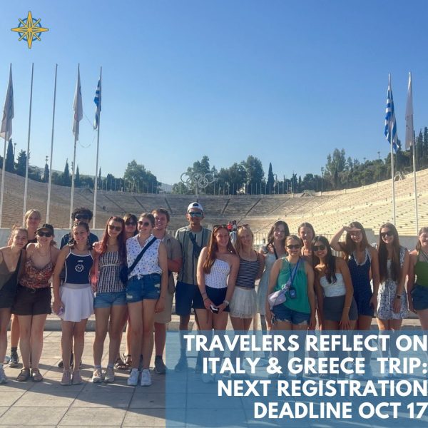 Summer Italy & Greece Trip Deepens International Travel Experiences For Students